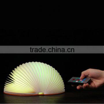 Creative Colorful LED Book Shape Night Light Beautiful Table Lamp Lights photo-2