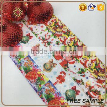 Wired Printed Christmas Gift Ribbon photo-4