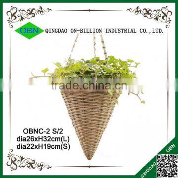 Wholesale cone hanging basket for flower