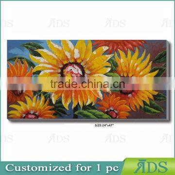 Canvas Art Flower Painting Prices for Living Room