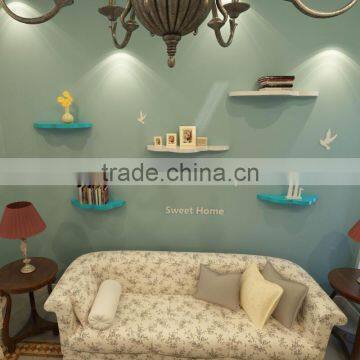 Lovely Design Cloud Shape Floating Shelves Small Adjustable Wall Mounted Shelving for Home Decor photo-4