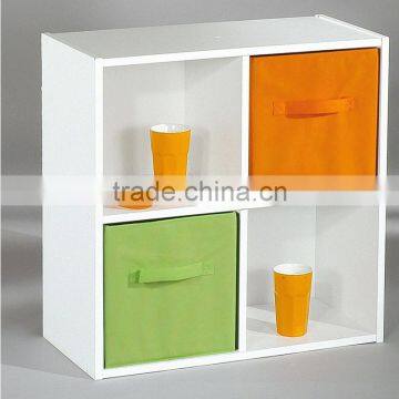 Mdf Wood Cube Organizer Home Furniture Stackable Cube Wooden Organizer Storage Boxes photo-4