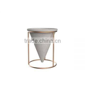 Balcony Pot Simple Style Concrete Plant Pot / Flower Pot photo-3