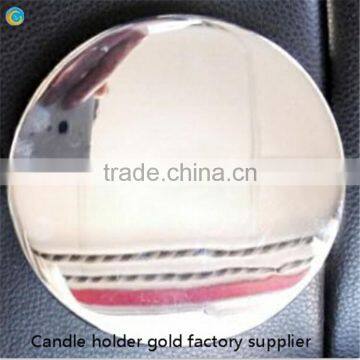 Silicone Ring Shining Gold Lid to Match Candle Jar photo-6