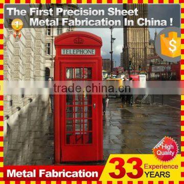 Red English Telephone Booth for Sale New Design photo-3