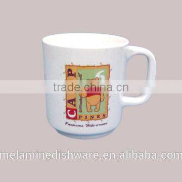 Chidren use melamine coffee cup with handle