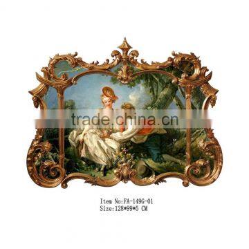 Baroque Decorative Caved Framed Mirror FA-149P-02 photo-2