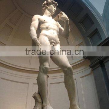 Life Size Stone Carving Art David Statue Male Nude Sculpture for Sale photo-2