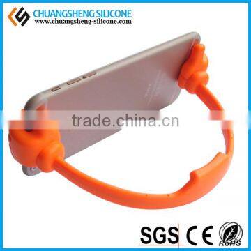 Candy Color Thumb Phone Holders, Silicone Mobile Phone Stands photo-3