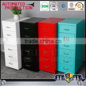 Kid Furniture Make in China 6 Metal Drawer Mobile Storage Cabinet Unit photo-5
