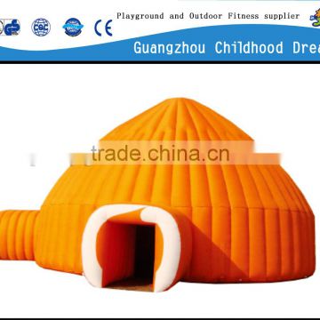 (HD-9701) orange color attractive inflatable jumping tent/ inflatable jumping tent/jumping castles inflatable attractions