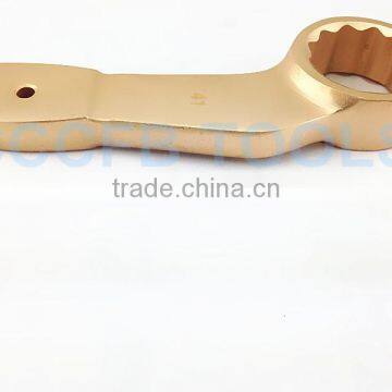 14~185mm Striking Box Bent Wrench Hammer Slogging Spanner Be-Cu Al-Br Alloy Spark Free Hand Tools photo-4