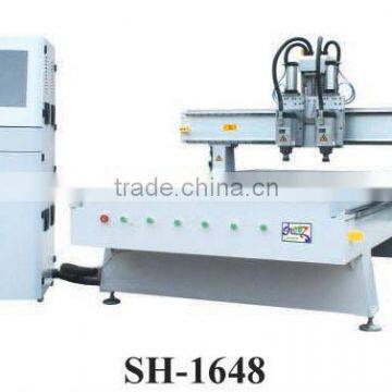 CNC Router Machine SH-1648 with X Y Working Area 1600x4800mm and Z Working Area 200mm