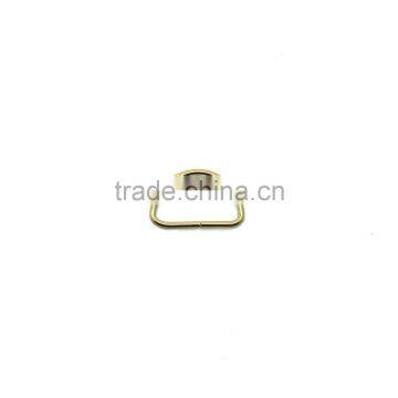 Nickel Plating Metal Hardware Ring / Wholesale Steel Rings / Metal D Ring