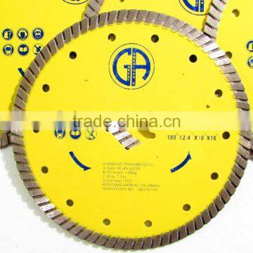 7IN Hot-Pressed Turbo Diamond Band Saw Blade for General Purpose photo-2