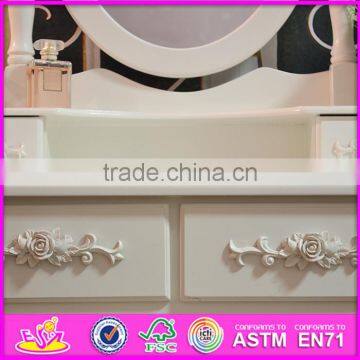 2016 Wholesale Bedroom Make up Solid Wooden Vanity Desk W08H059 photo-2