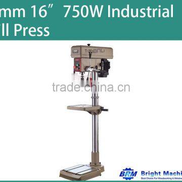 750W 16" Industrial Floor Drill Press 1-16mm Chuck 5 Speed BM20161