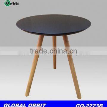 Home Furniture Tea Table, Modern Round Wooden Table, Design New Product photo-2
