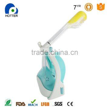 Full View Flat Face Diving Full Face Snorkel Mask photo-4