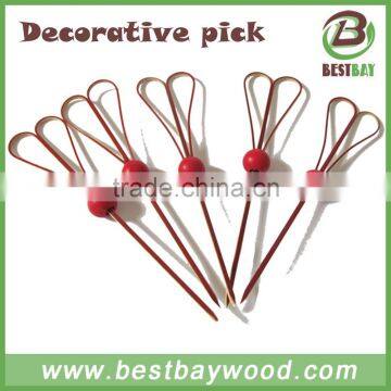 Bamboo craft stick,decorative pick