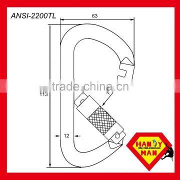 A304KTL-3 Aluminum Swivel Load Snap Triple Lock Hook photo-6
