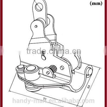 623-78 Safety Accessory ZINC PLATED ROPE GRAB photo-2