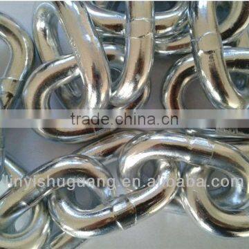 LIFTING OR LASHING ZINC PLATED STEEL CHAIN G70