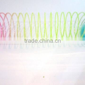 Hot Plastic Magic Rainbow Coil Spring Slinky Colorful Novelties Educational Toy Smaller Size photo-4