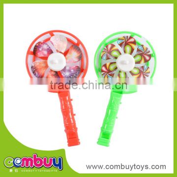 Hot selling windmill shape set cheap plastic toy whistle