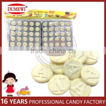 Words Printing Nutritious Dry Milk Round Tablet Candy Goat Milk Tablet photo-2