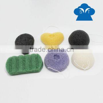 HOT Colorful Makeup 100% Natural Konjac Sponge photo-4