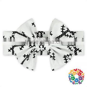 High Quality Baby Hairband FAUX SUEDE Pattern Soft Headband Handmade Headbands For Baby Girls photo-3