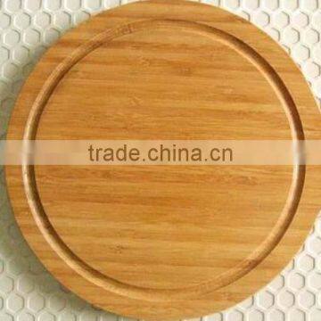 Wholesale small round bamboo coaster