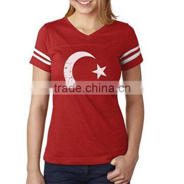 High Quality Soccer Team Football Jersey Ladies Turkey Retro Vintage Style Football Shirt Maker Soccer Jersey