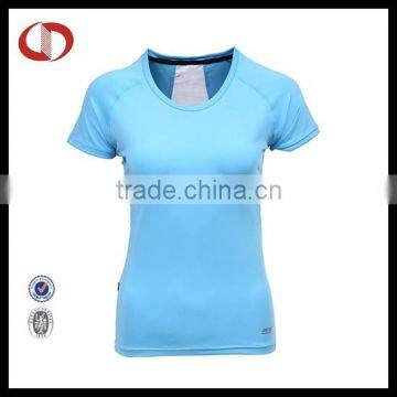 Womens mesh quick dry running shirts from china