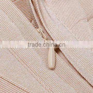 Longer 2015 New Fashion HL Knee Length Spaghetti Strap Bodycon Bandage Dress Club Night Dress Wholesale photo-6