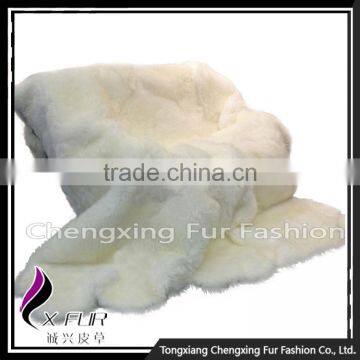 CX-D-120 Hot Sale High Quality Custom Sheep Fur Blankets