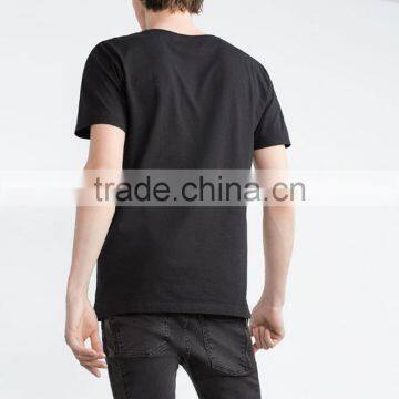 Fashion Design Golden Printed Custom t Shirt Printing photo-3