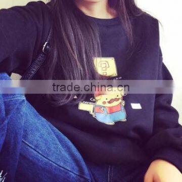 Wholesale Thick Warm Autumn Winter Harajuku Pullover Women Hoodies photo-5