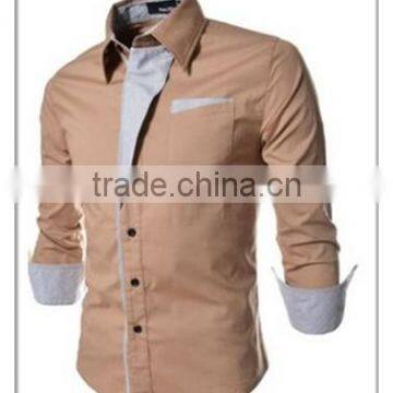 New design fashion low price model man shirt , dress shirt for men , novelty dress shirts