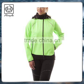 2016 high visibility membrane 3LL light women winter biker jacket