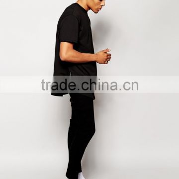 New Look Longline T-Shirt Zip China products