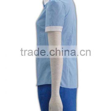 Tailor-made Festival Short Sleeve Low MOQ Brand New Design Career Clothes for Women photo-3