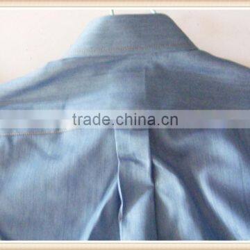 2016 CUSTOM Men Elephant Embroidered Denim Shirts photo-6