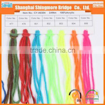 Best Wholesale Space Dyed Knitting Yarns, OEKO-Tex Standard Quality 100 Acrylic Yarn With Free Samples photo-6