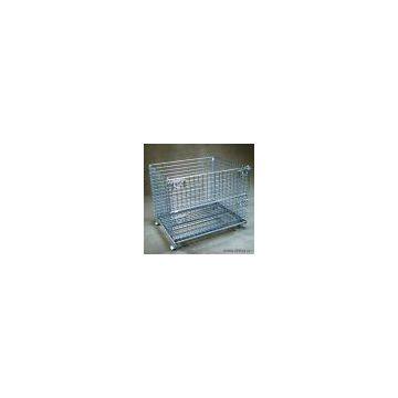 Sell Jumbo Collapsible Wire Container with Half Hinged Gate