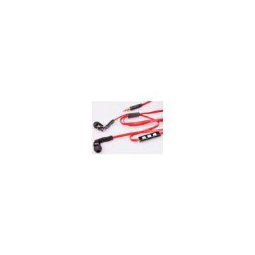 Red Earbuds Genuine Apple Earphones Wired with Mic and 3.5mm Jack