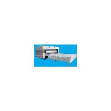 Chain Feeding Alloy Printing Slotting Semi Automatic Machine With Printing Pressing Roller