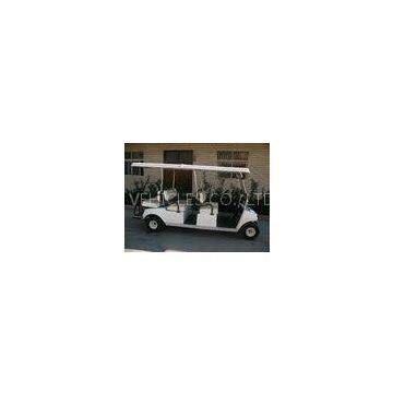 Rechargeable Battery six seat Full Electric Golf Carts for Residential Area