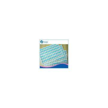 Anti-Fake A4 Self Adhesive Labels , Silk Screen / Offset Printing Stickers